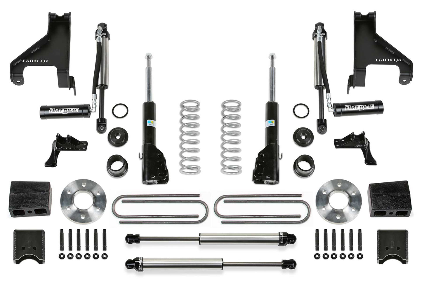 1.5" COIL ASSIST KIT W/ B4 BILSTEIN & AUX 2.25 DLSS KIT 2015-21 SPRINTER 2500 4W by Fabtech