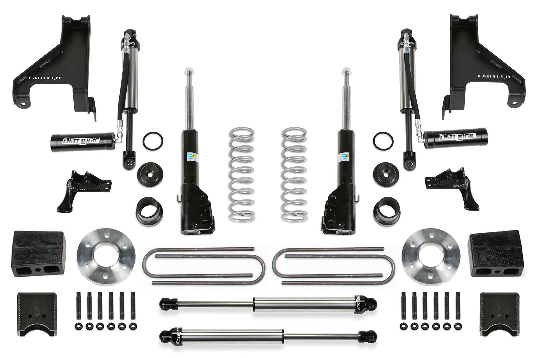 1.5" COIL ASSIST KIT W/ B4 BILSTEIN & AUX 2.25 DLSS KIT 2015-21 SPRINTER 2500 4W by Fabtech