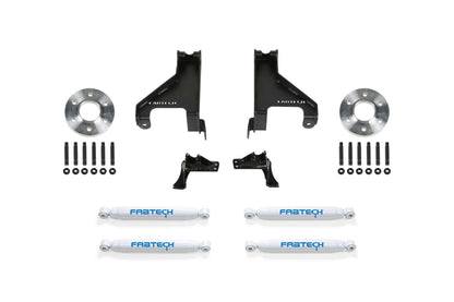 AUX Shock Kit with PERF SHKS 2015-21 SPRINTER 2500 4WD. by Fabtech
