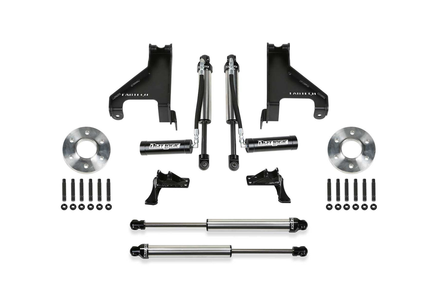 AUX Shock Kit with 2.25 DLSS 2015-21 SPRINTER 2500 4WD. by Fabtech