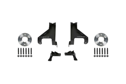 AUX Shock Kit without Shocks 2015-21 SPRINTER 2500 4WD. by Fabtech