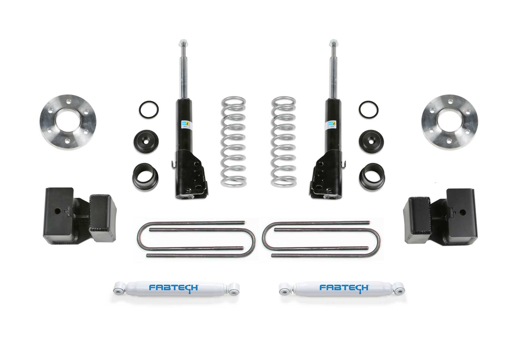 1.5" COIL ASSIST KIT W/ B4 BILSTEIN & PERF SHOCKS 2015-21 SPRINTER 3500 4WD. by Fabtech