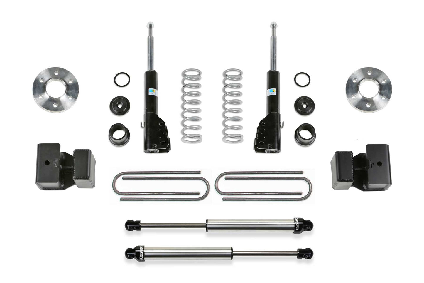 1.5" COIL ASSIST KIT W/ B4 BILSTEIN & 2.25 DLSS 2015-21 SPRINTER 3500 4WD. by Fabtech