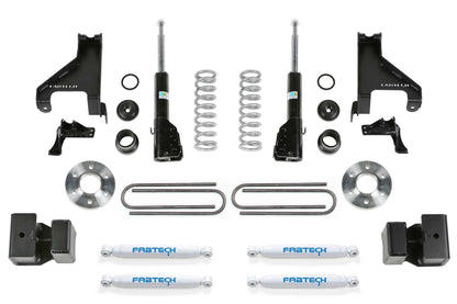 1.5" COIL ASSIST KIT W/ B4 BILSTEIN & AUX PERF SHOCK KIT 2015-21 SPRINTER 3500 4 by Fabtech