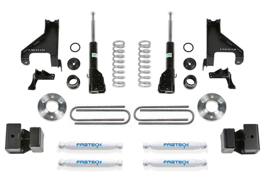1.5" COIL ASSIST KIT W/ B4 BILSTEIN & AUX PERF SHOCK KIT 2015-21 SPRINTER 3500 4 by Fabtech