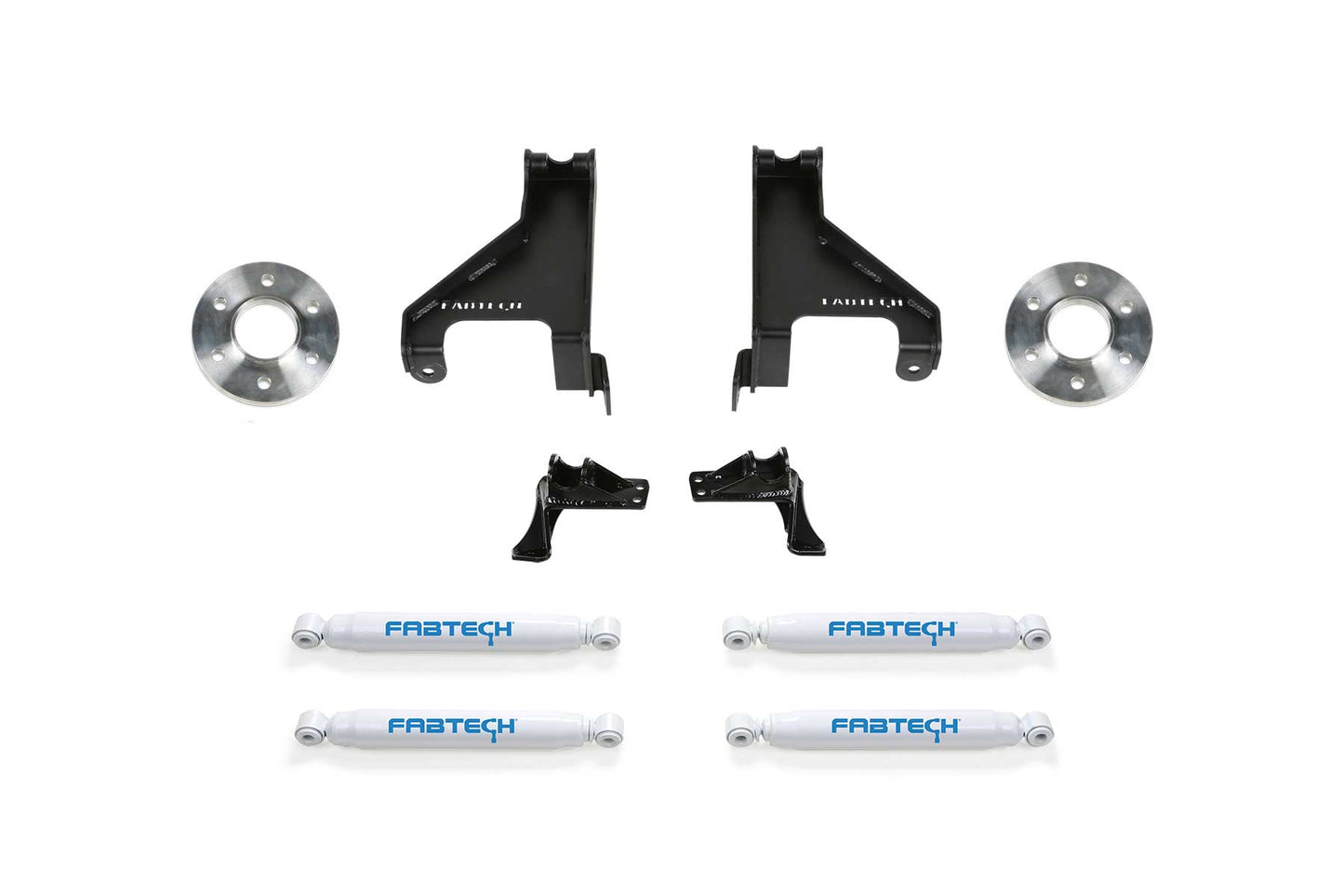 AUX Shock Kit with PERF SHKS 2015-21 SPRINTER 3500 4WD. by Fabtech