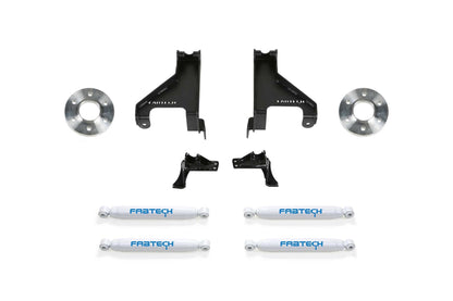 AUX Shock Kit with PERF SHKS 2015-21 SPRINTER 3500 4WD. by Fabtech