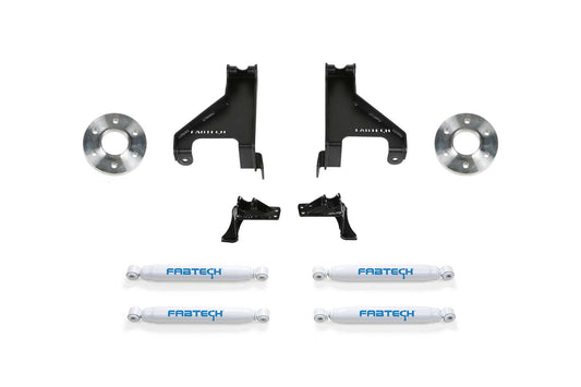 AUX Shock Kit with PERF SHKS 2015-21 SPRINTER 3500 4WD. by Fabtech