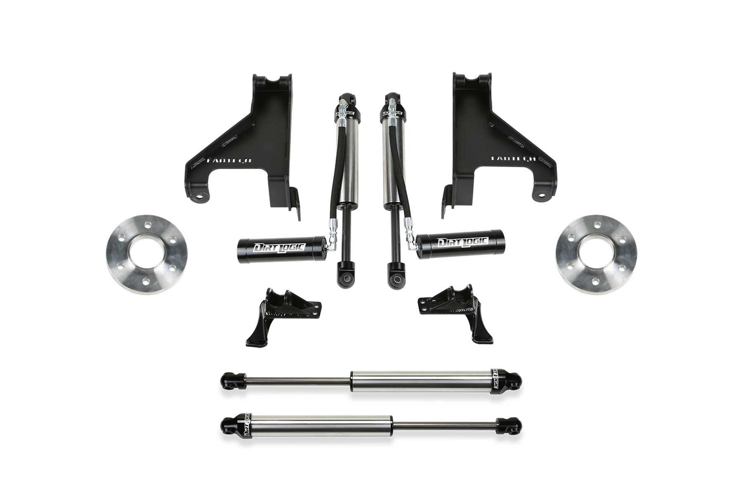 AUX Shock Kit with 2.25 DLSS 2015-21 SPRINTER 3500 4WD. by Fabtech