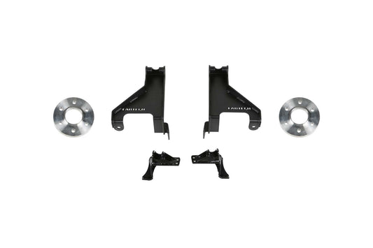 AUX Shock Kit without Shocks; 2015-21 SPRINTER 3500 4WD. by Fabtech