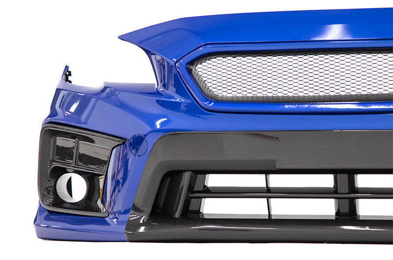 OLM LE Dry Carbon Fiber Lower Bumper Cover - 2018-2020 WRX / STI by OLM