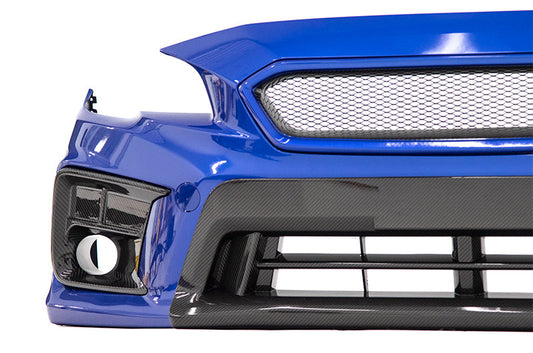 OLM LE Dry Carbon Fiber Lower Bumper Cover - 2018-2020 WRX / STI by OLM