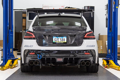 OLM Spec CR Tail Lights (Smoked Lens, Black Base) - 2015-2021 Subaru WRX & STI by MYX Automotive