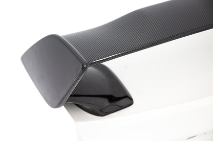OLM Carbon Fiber OEM STI Style Spoiler with Carbon Bases - 2015-2021 Subaru WRX / STI by OLM