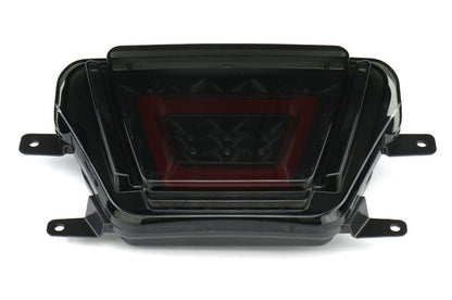 OLM V2 F1 Style Multifunction 4th Brake Light (Smoke Lens, Black Base, Red Bar) - 2020+ Supra by OLM
