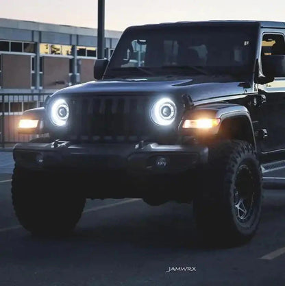 Oculus™ Bi-LED Projector Headlights for Jeep Wrangler JL/ Gladiator JT by ORACLE Lighting