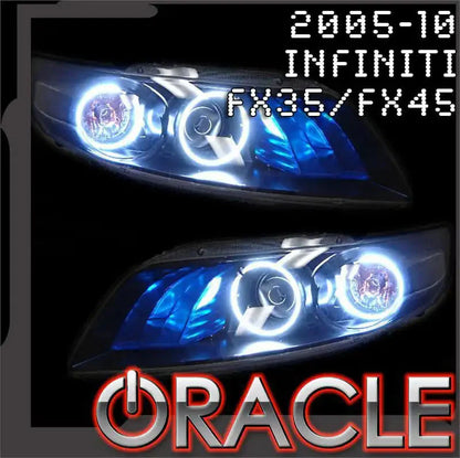 ORACLE Lighting 2005-2010 Infiniti FX35/FX45 LED Headlight Halo Kit by ORACLE Lighting