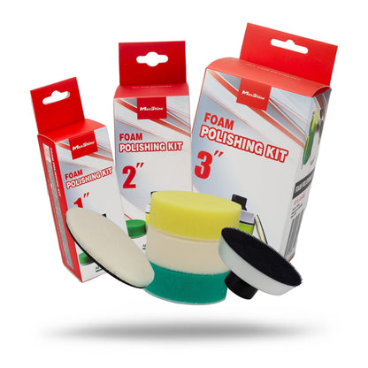 Buffing Pads for Cars | Rotary Polishing Kit - 1in, 2in, 3in by MaxshineUSA