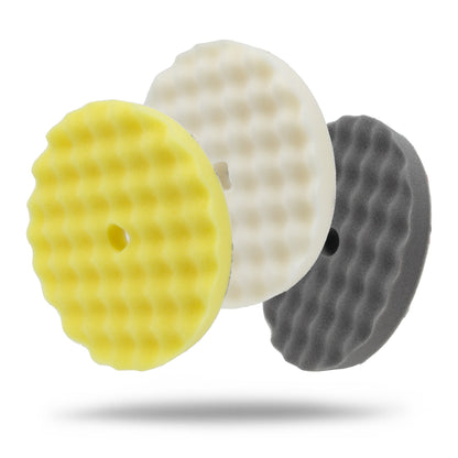 Rotary Wave Foam Pads - 7in by MaxshineUSA