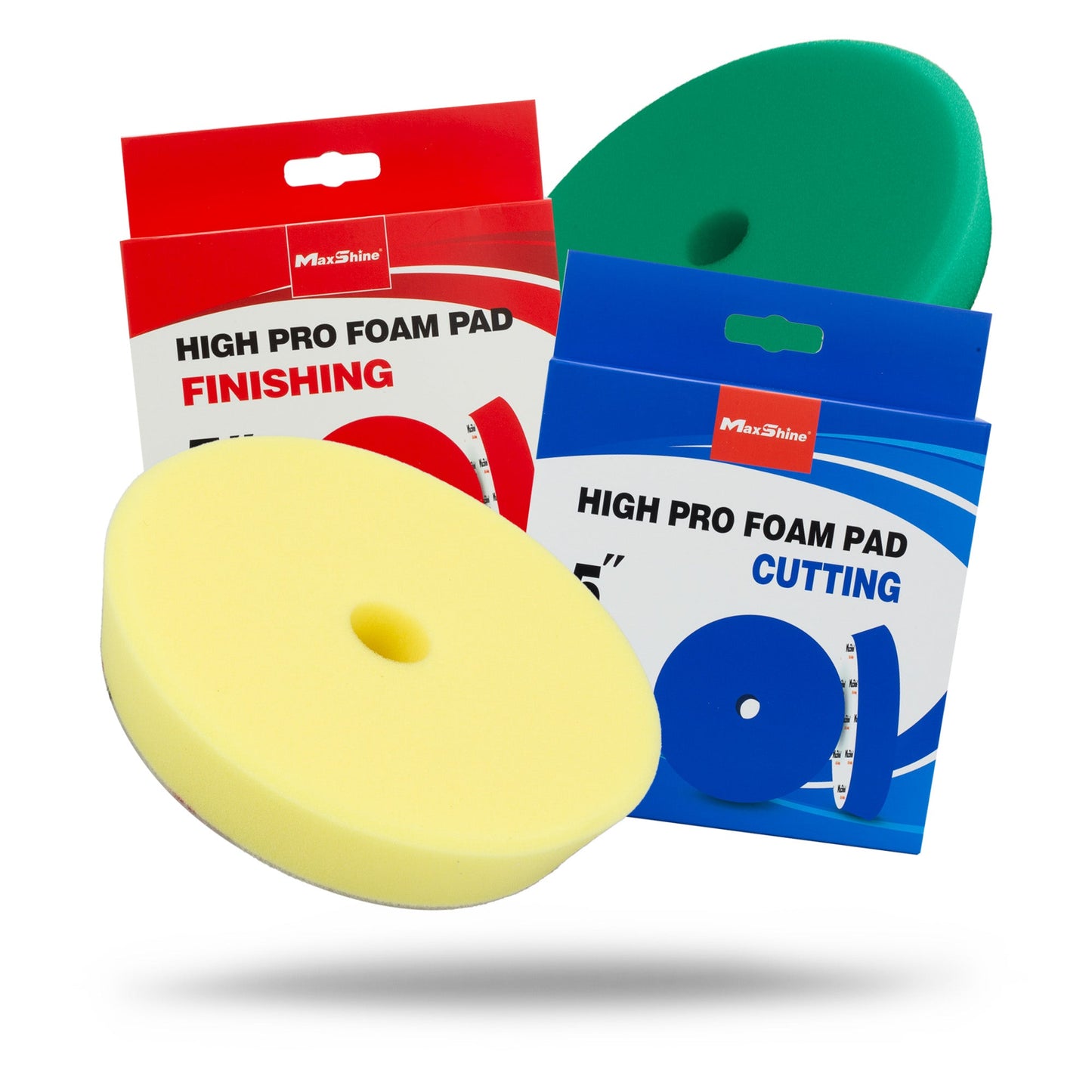 Car Polisher Pads | High Profile Foam Pads - 5in, 6in by MaxshineUSA