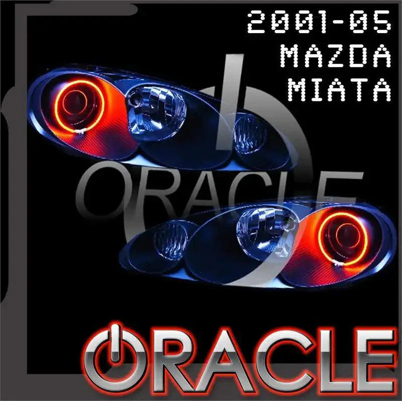 ORACLE Lighting 2001-2005 Mazda Miata LED Headlight Halo Kit by ORACLE Lighting