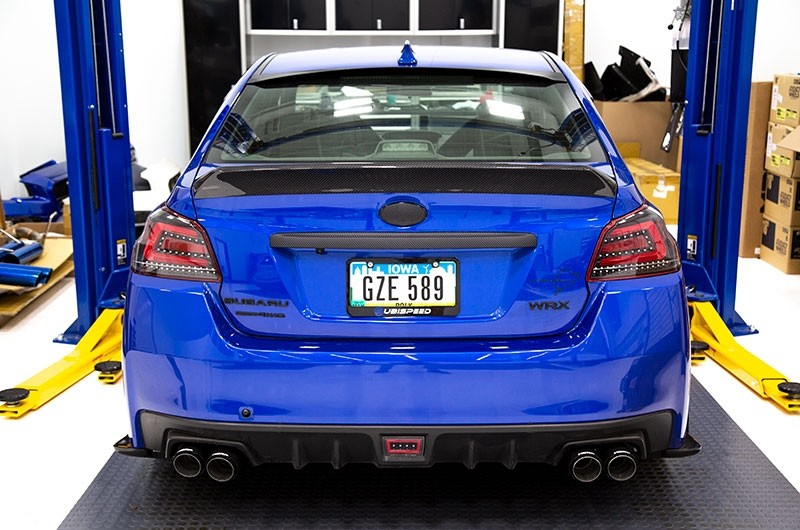 OLM Single Point Duckbill Trunk Spoiler (Carbon Fiber) - 15+ WRX / STI by OLM