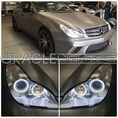 ORACLE Lighting 2004-2010 Mercedes CLS W219 LED Headlight Halo Kit by ORACLE Lighting