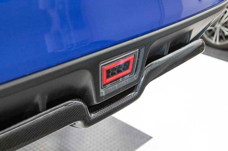 OLM A1 Style Carbon Fiber Rear Diffuser - 2015-2021 WRX / STI by OLM