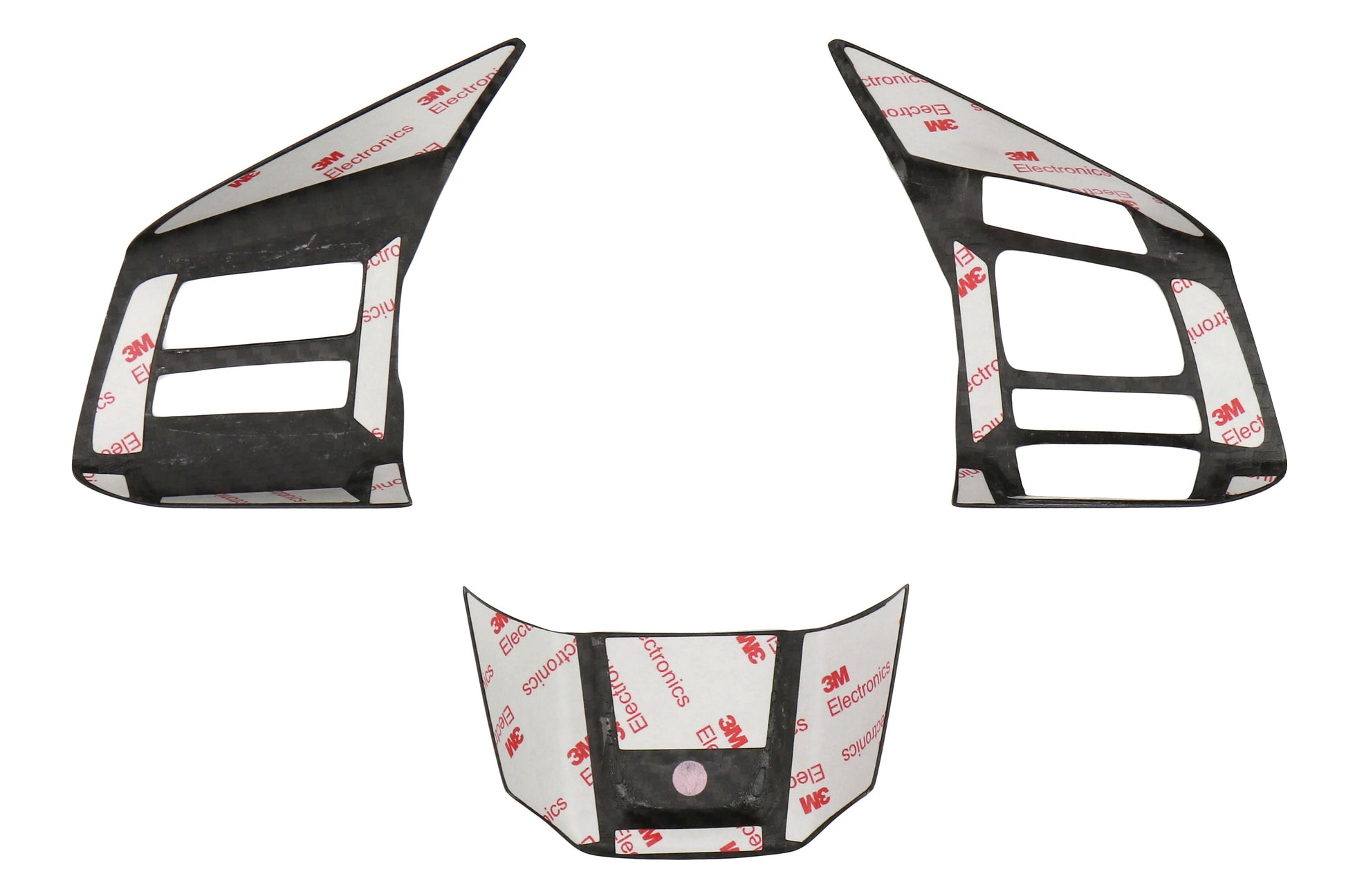 OLM Dry Carbon Fiber Steering Wheel Covers (MT) - 2016-2018 WRX / STI by OLM