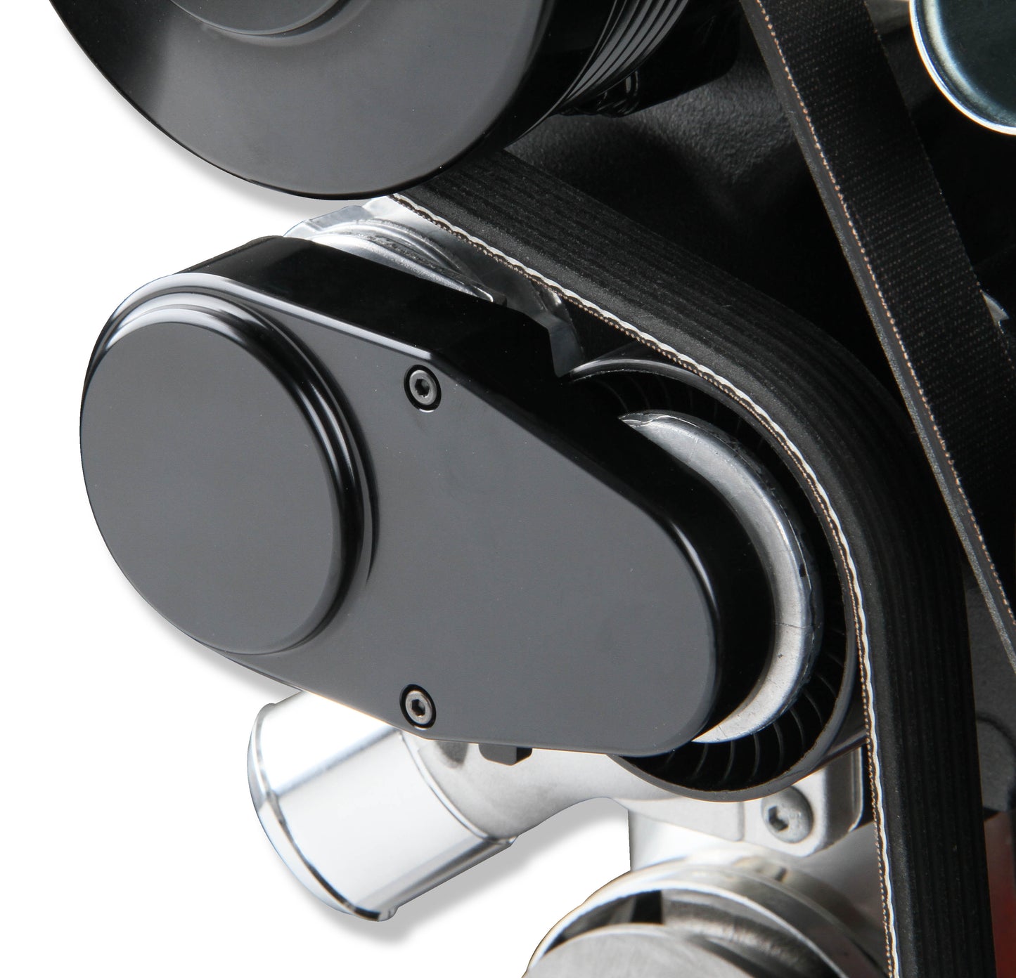 Holley Black Mid-Mount Complete Accessory System by Holley