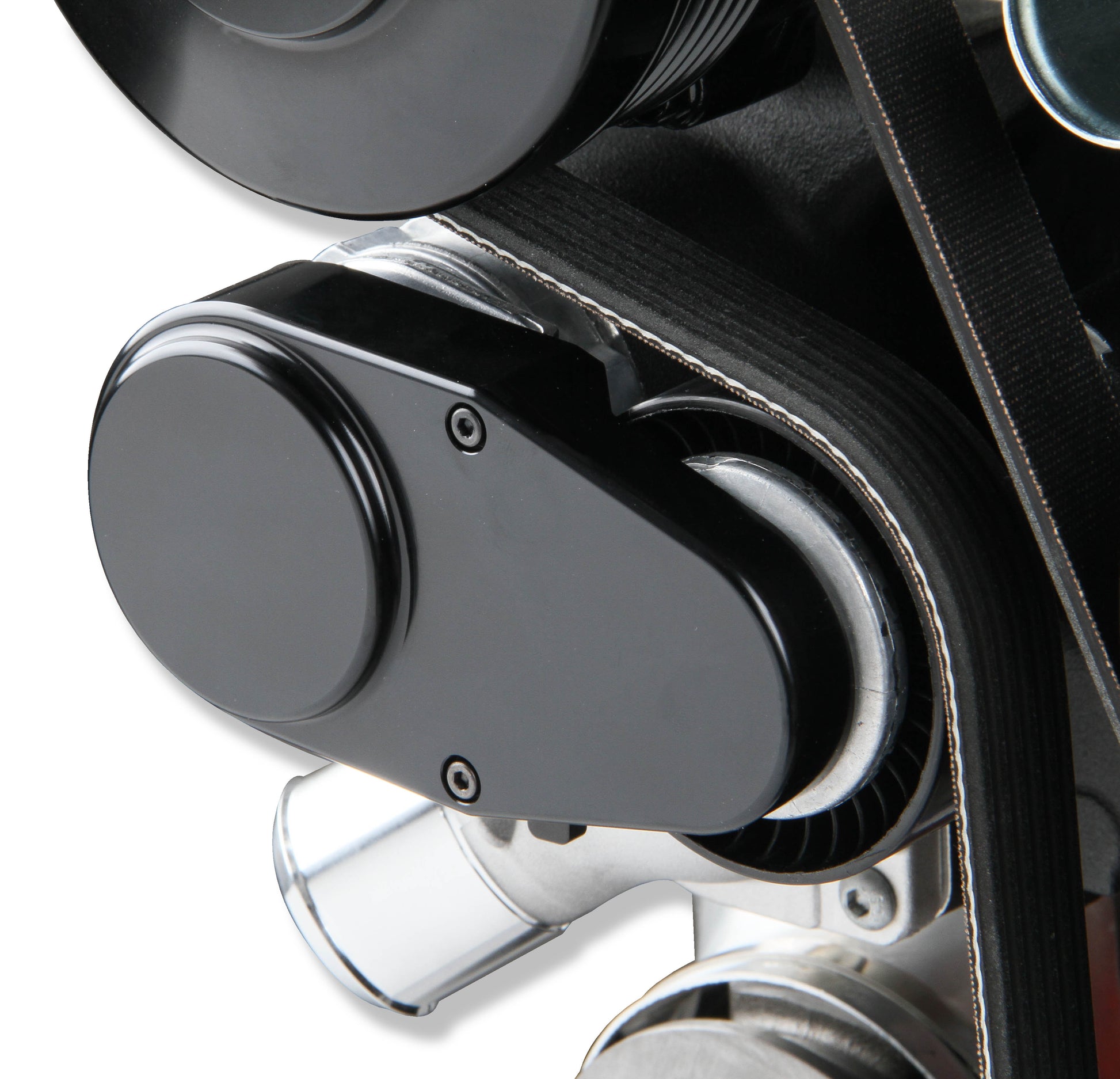 Holley Black Mid-Mount Complete Accessory System by Holley