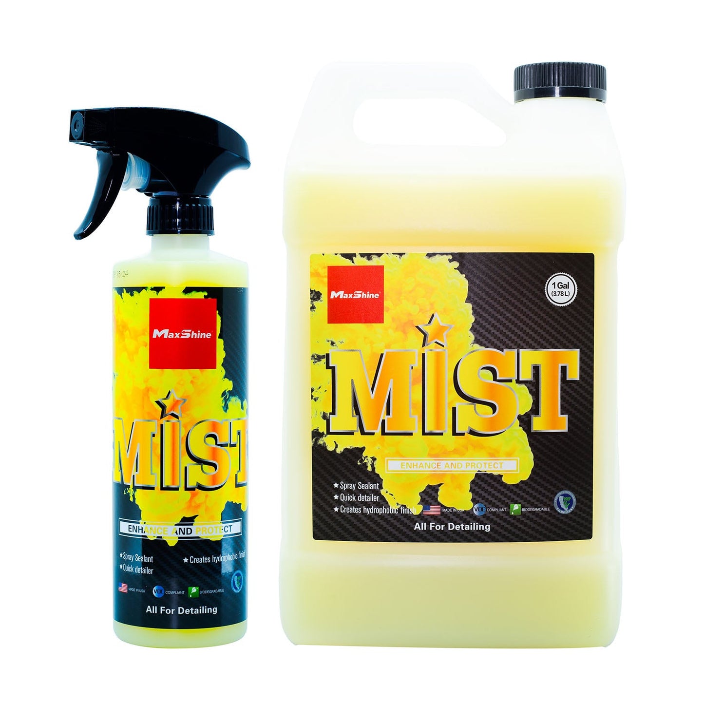 Car Coating | Mist Spray Sealant - 16oz, 1gal by MaxshineUSA