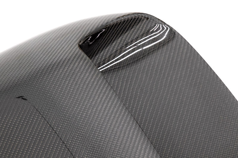 OLM Oversized Carbon Fiber Hood Scoop - 2015-2021 WRX / STI by OLM