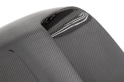 OLM Oversized Carbon Fiber Hood Scoop - 2015-2021 WRX / STI by OLM