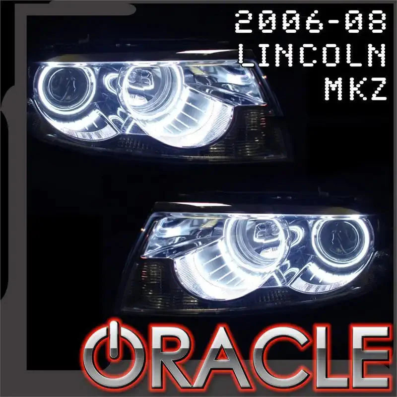 ORACLE Lighting 2006-2008 Lincoln MKZ LED Headlight Halo Kit by ORACLE Lighting