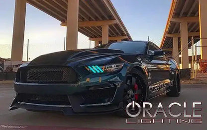ORACLE Lighting 2015-2017 Ford Mustang V6/GT/Shelby ColorSHIFT DRL Upgrade w/Halo Kit by ORACLE Lighting
