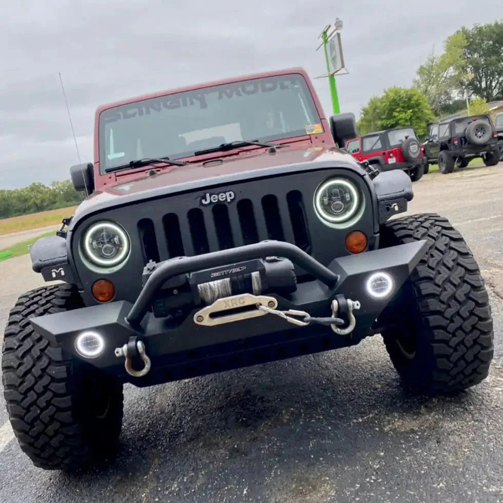 7" High Powered LED Headlights | DOT Certified Sealed Beam Replacement | Jeep Wrangler & Classic Cars by ORACLE Lighting