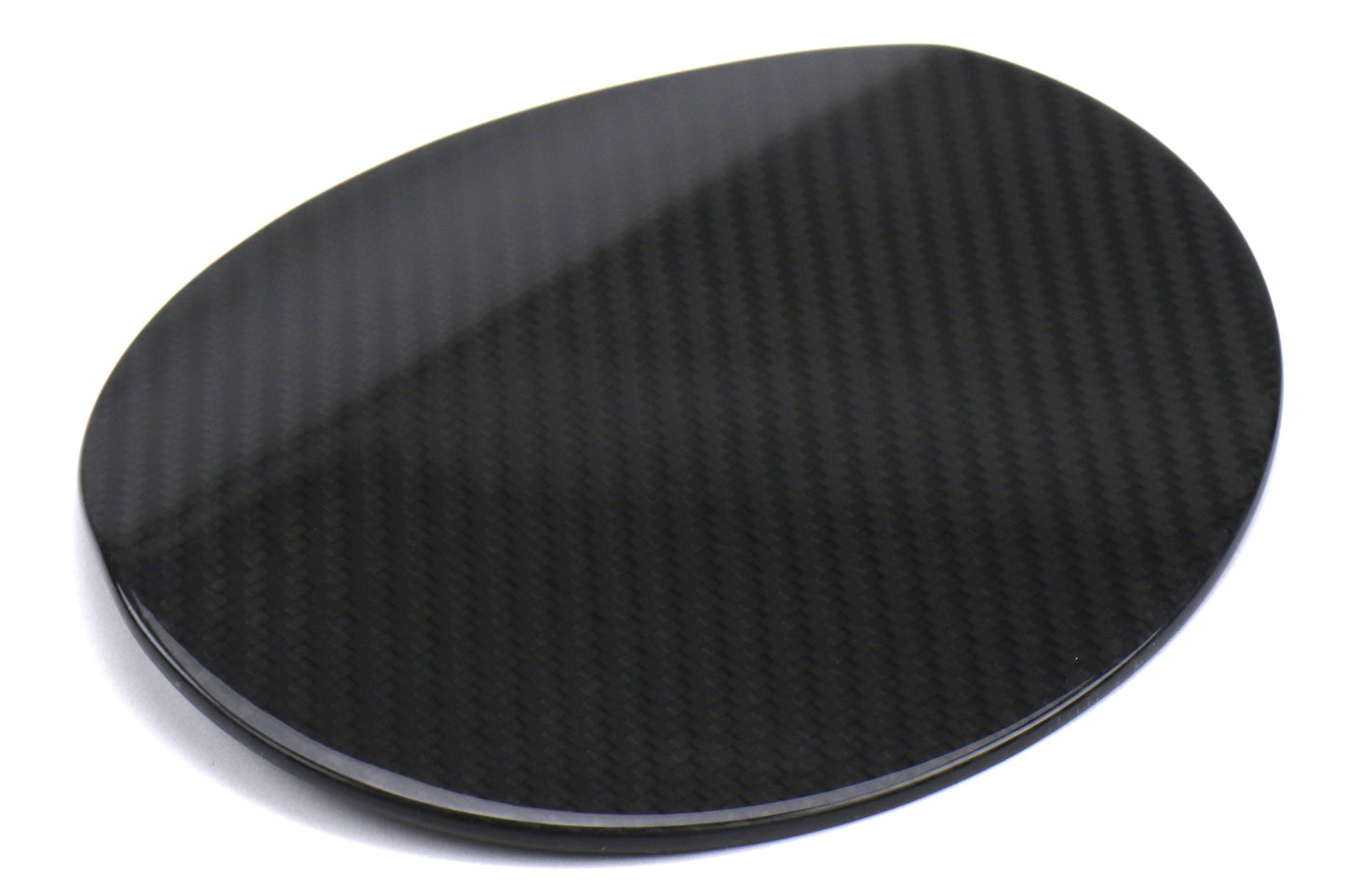 OLM Dry Carbon Fiber Fuel Door Cover - 2015-2021 WRX/STI by OLM