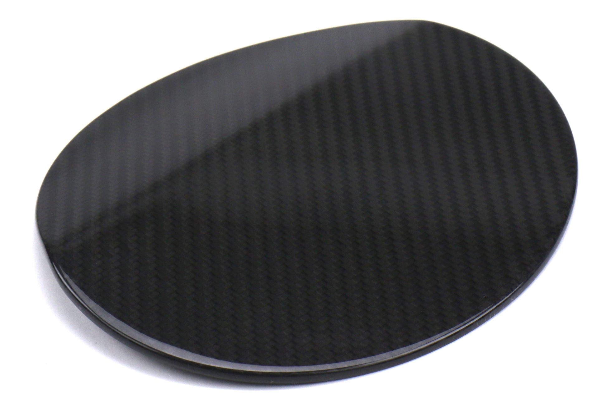 OLM Dry Carbon Fiber Fuel Door Cover - 2015-2021 WRX/STI by OLM