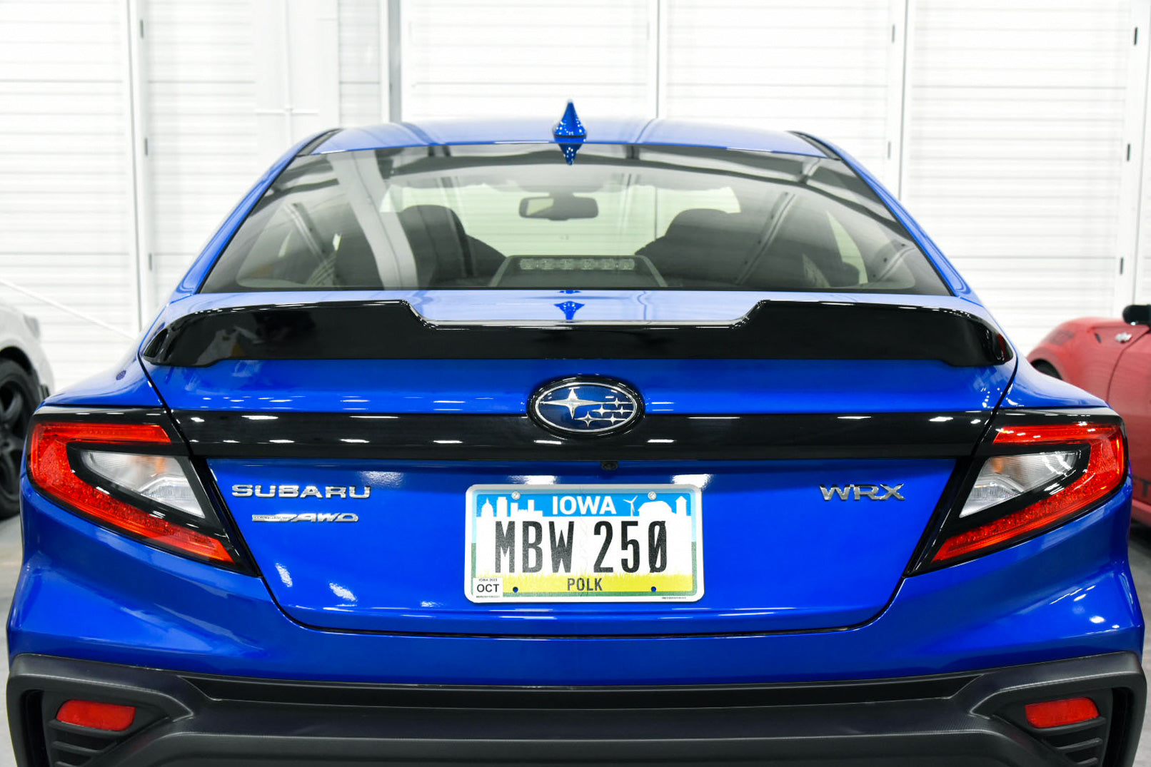 OLM Gloss Black Rear Trunk Spoiler - 2022 WRX by OLM