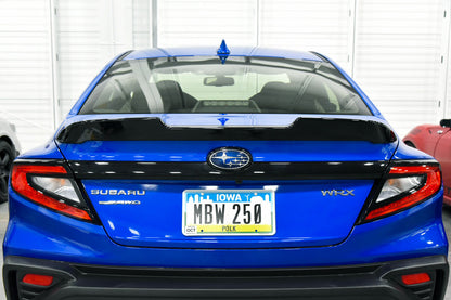 OLM Gloss Black Rear Trunk Spoiler - 2022 WRX by OLM