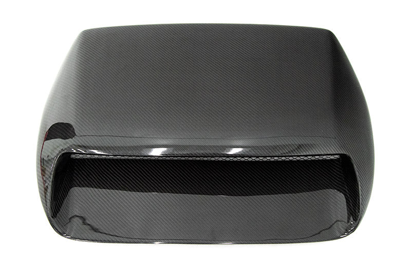 OLM Oversized Carbon Fiber Hood Scoop - 2015-2021 WRX / STI by OLM