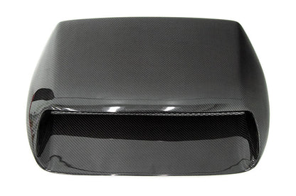 OLM Oversized Carbon Fiber Hood Scoop - 2015-2021 WRX / STI by OLM