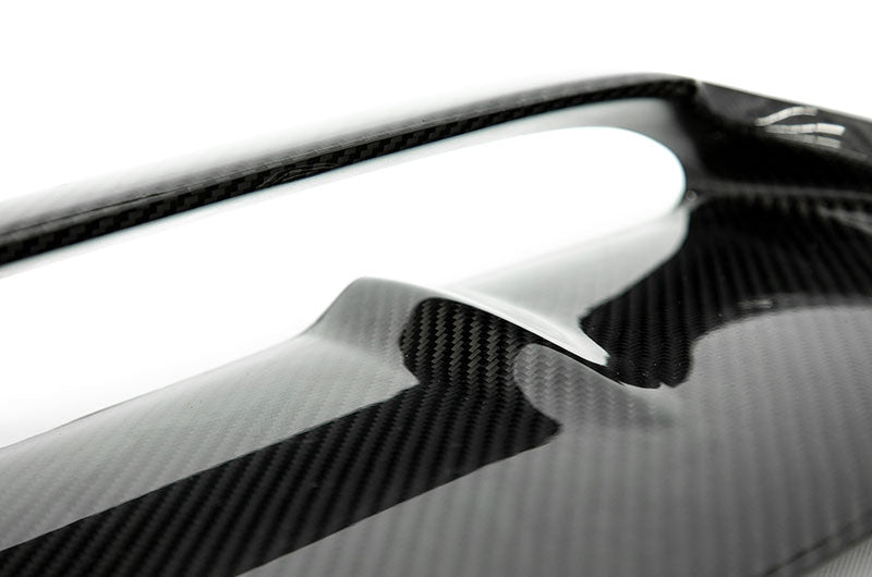 OLM A1 Aggressive Carbon Fiber Full Replacement Hood Scoop - 2015-2021 WRX / STI by MYX Automotive