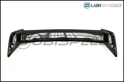 OLM STI Style Paint Matched Spoiler - Dark Gray Metallic Asphalt - 2015-2021 Subaru WRX / STI by OLM