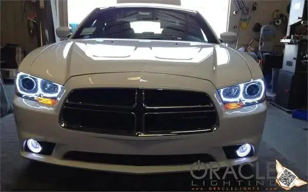 ORACLE Lighting 2011-2014 Dodge Charger LED Fog Light Halo Kit by ORACLE Lighting