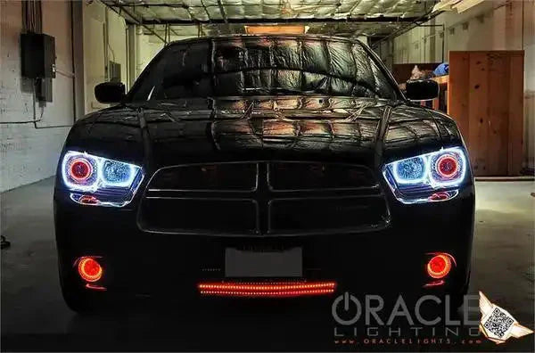 ORACLE Lighting 2011-2014 Dodge Charger LED Headlight Halo Kit by ORACLE Lighting