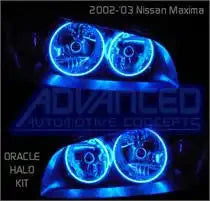 ORACLE Lighting 2002-2003 Nissan Maxima LED Headlight Halo Kit by ORACLE Lighting
