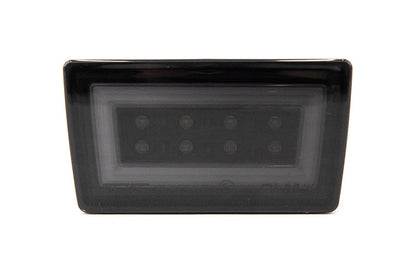 OLM F1 NB+R V2 (Smoke Lens, Gloss Black Base, White Bar) - 2015-2020 WRX / STI by OLM