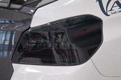 OLM Spec CR Tail Lights (Smoked Lens, Black Base) - 2015-2021 Subaru WRX & STI by MYX Automotive